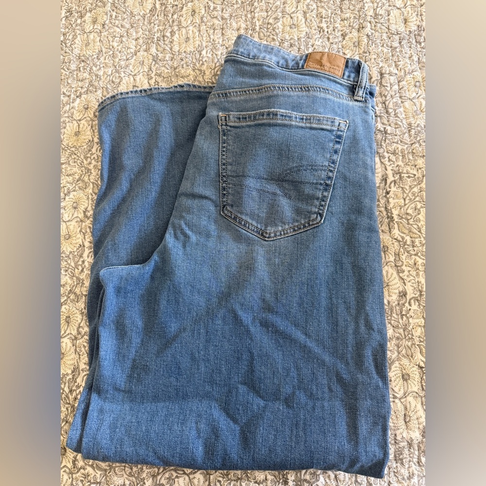 AE dreamy drape wide leg jeans - Picture 4 of 5